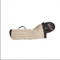 Preview: Harte Juteauflage mit Tragegriff für Schutzhandschuh Rocky Links